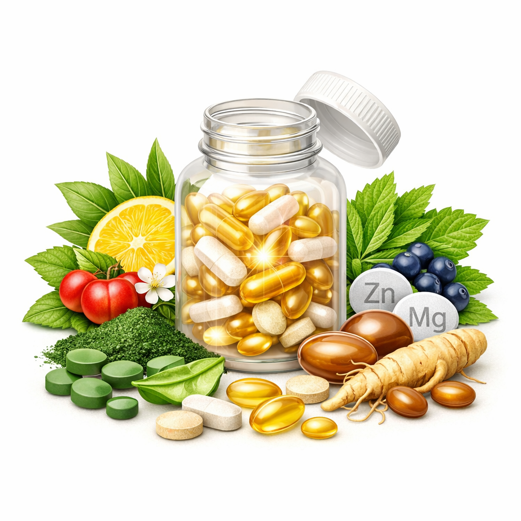 Vitamines et suppléments