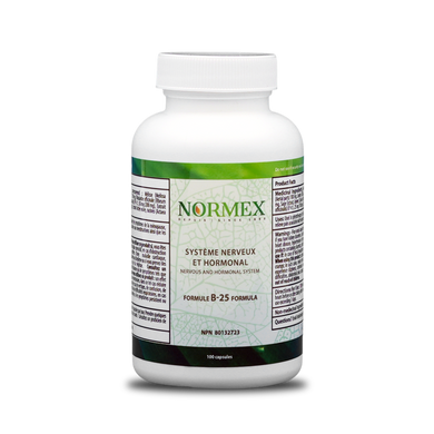 Formule B25 - Système nerveux et hormonal