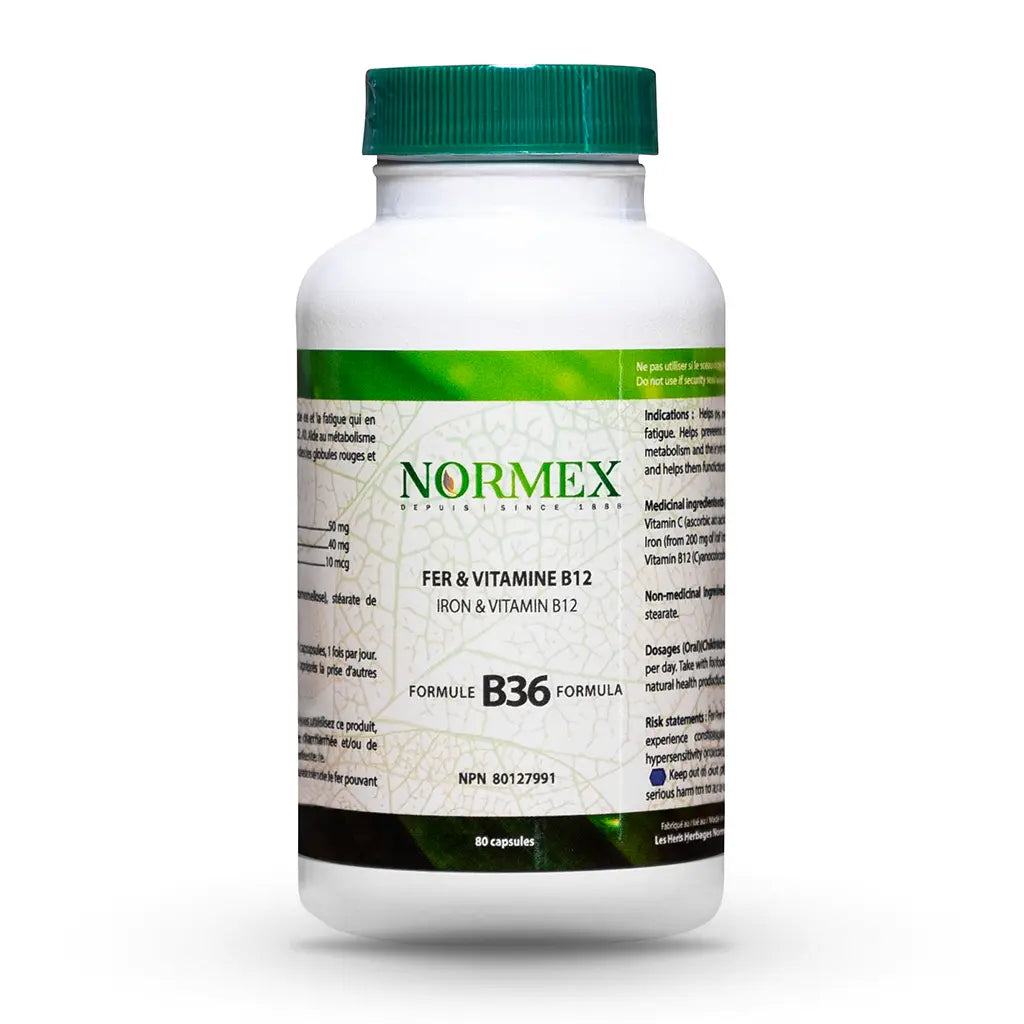 Iron and Vitamin B12 - B36 Formula