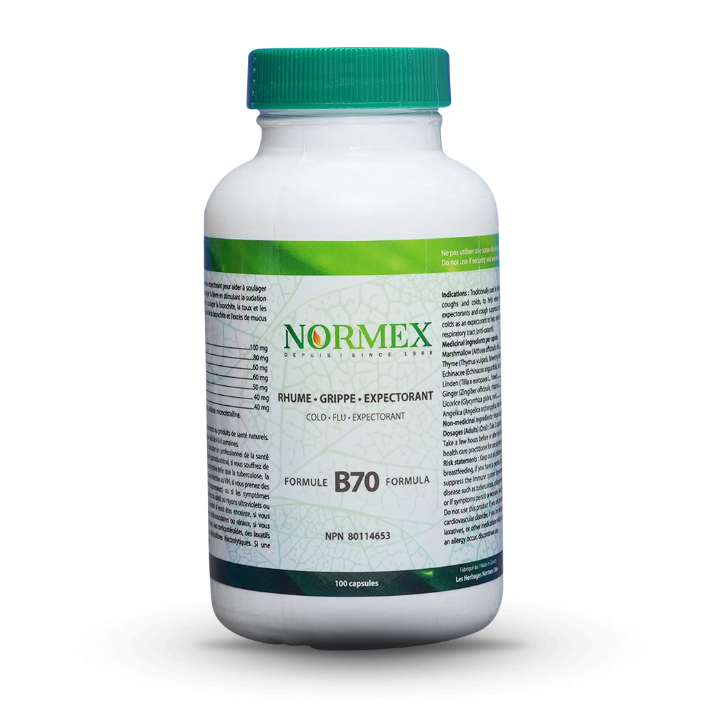 Bronchial, Cough, Cold and Sinus - Formula B70