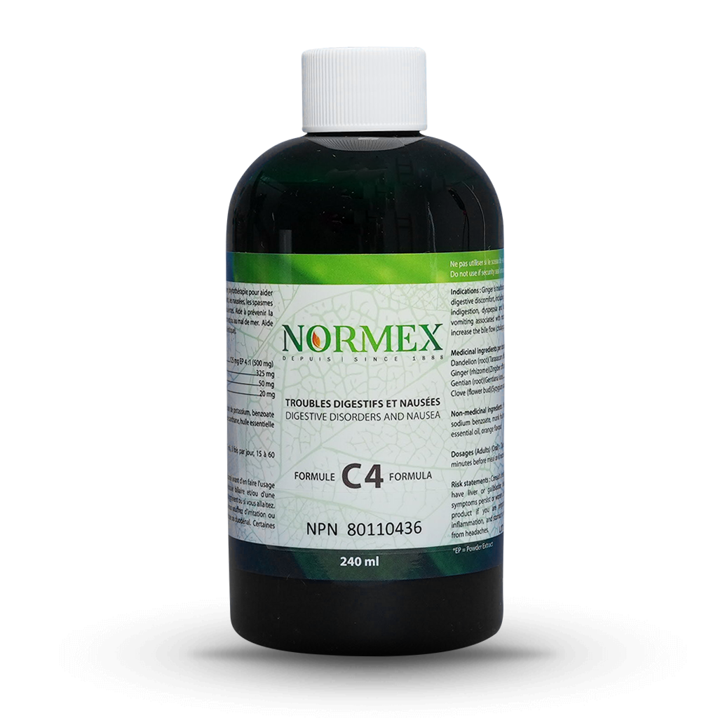 Digestion, stomach ache, nausea - C4 Formula