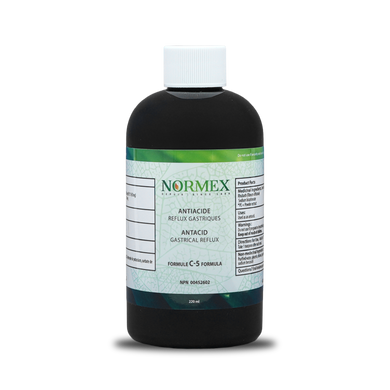 Formule C5 - Antiacide, vésicule biliaire