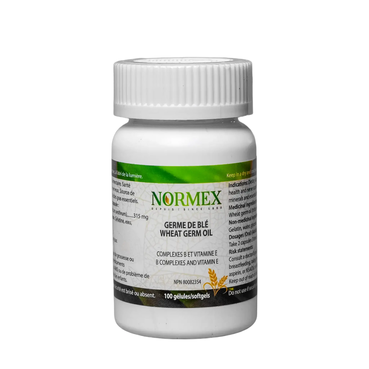 Wheat Germ - Vitamin E and B Complexes